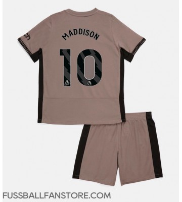 Tottenham Hotspur James Maddison #10 Replik 3rd trikot Kinder 2023-24 Kurzarm (+ Kurze Hosen)